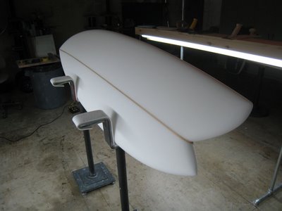 Ekstrom asymmetrical surfboard
