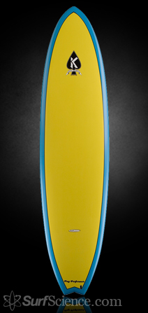 Surftech Matt Kechele - Pug Performer Surfboard Review at 